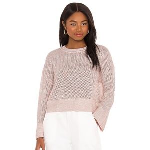 NWOT Lovers and Friends Spaced Mesh Pullover - XS